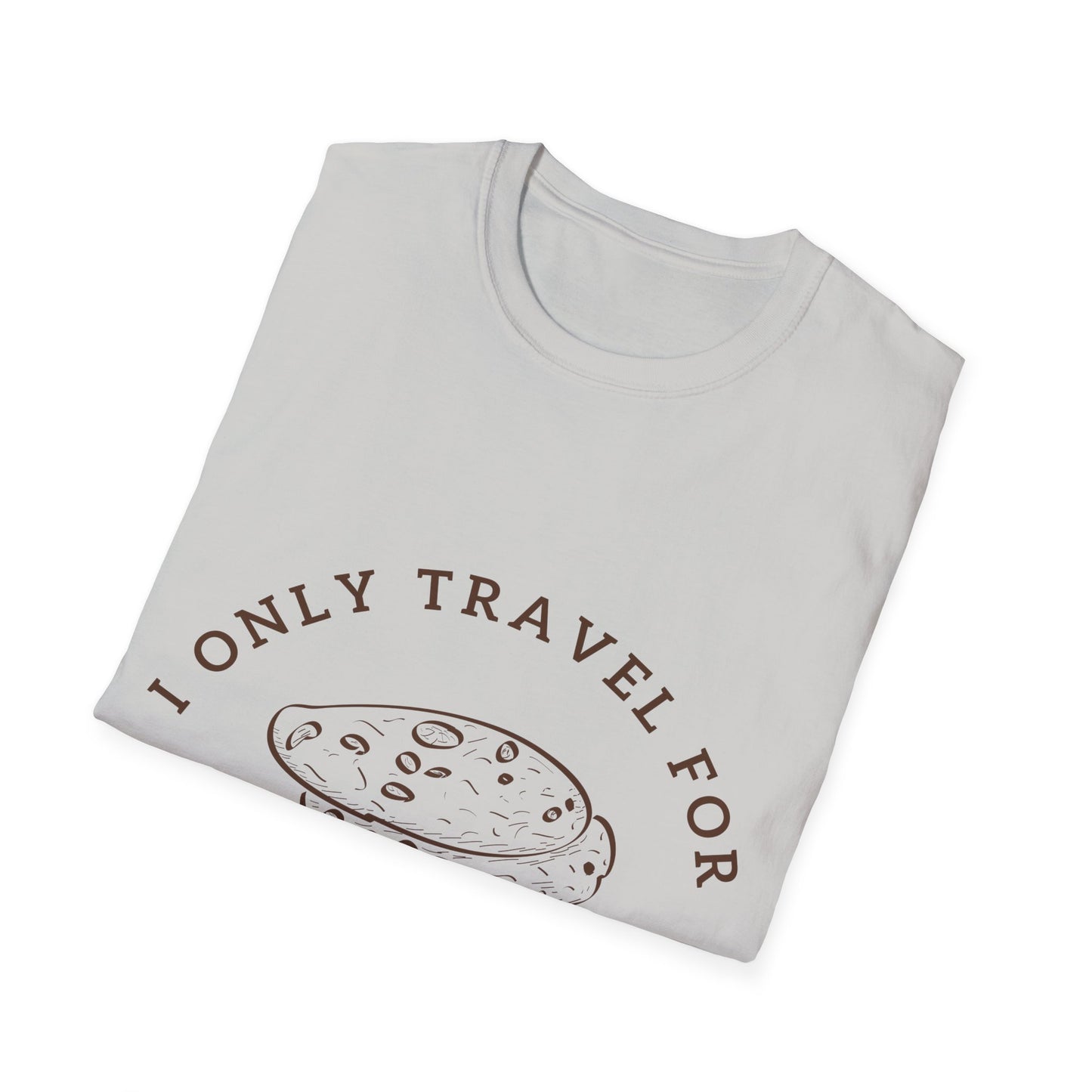Cookie Journey: Culinary Wanderlust, Artisanal Graphic Design - Unisex Graphic Tee