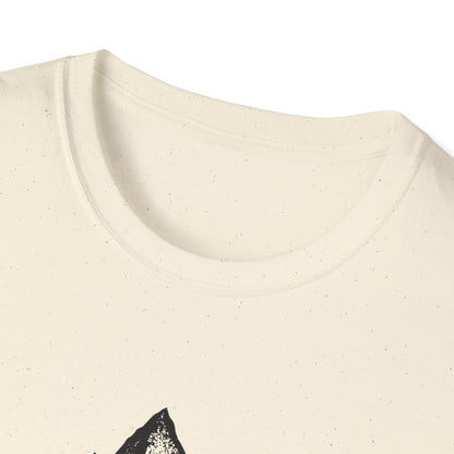 Everest Ascent: Dotwork Mountain Graphic, Basecamp Adventure Rating - Unisex Graphic Tee