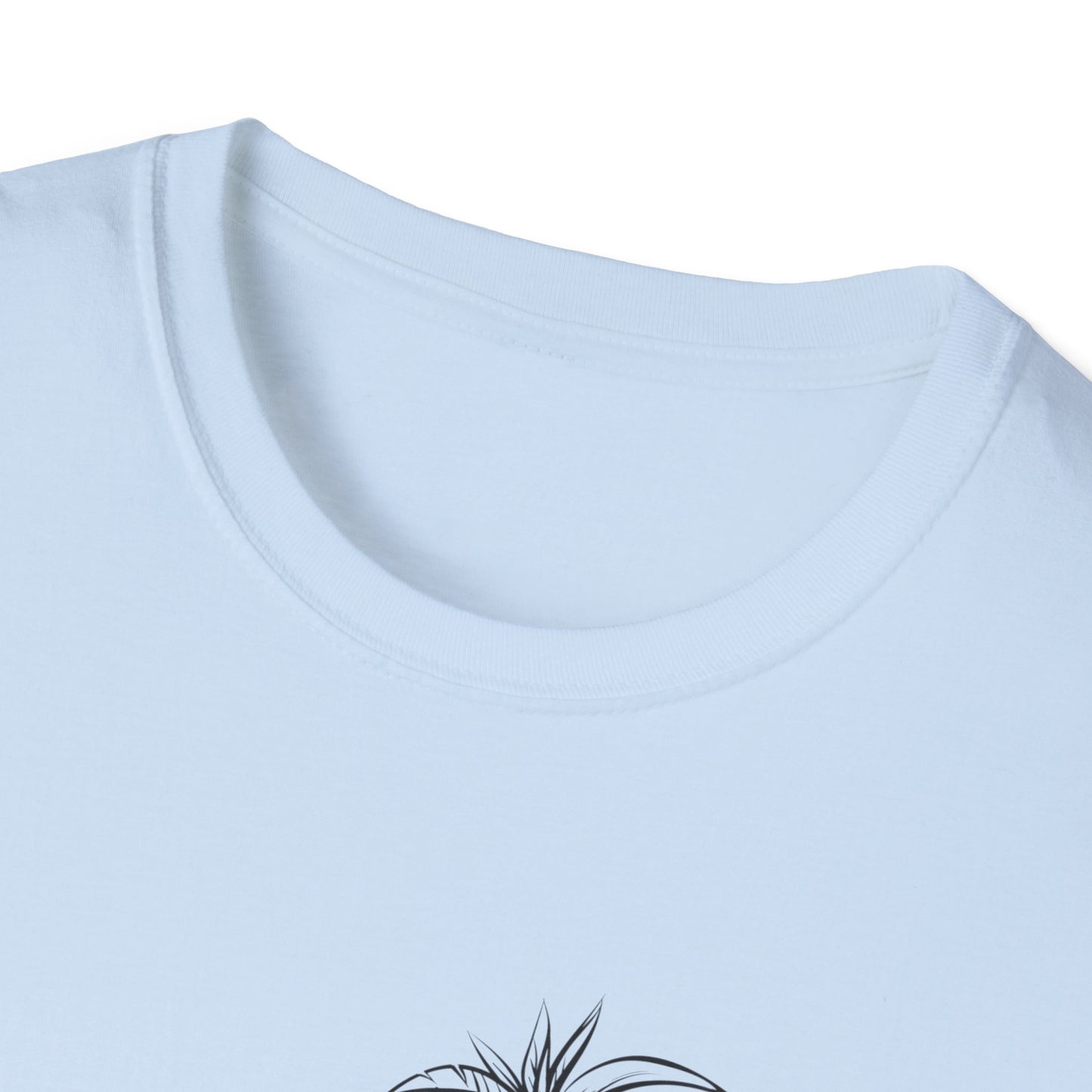 California Dreams: Coastal Silhouettes, West Coast Minimalist Sketch - Unisex Graphic Tee